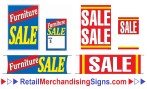 Furniture and Retail Promotional Sign Kits