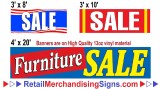 Sale Banners, Posters, Sale Tags, and Window Signs for Furniture, Mattress, Flooring