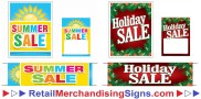 SUMMER SALE Signs Banners, Posters, Kits, and Sale Tags