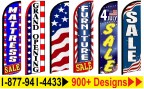 FLAGS Windless Feather Outdoor Flags Swooper Banner Style Partiotic Flag Furniture Sale Mattress Flooring Flags and Kits