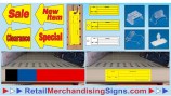 Shelf Channel Rail Products Clips, Adhesive Strips, Label Cover, Colored Rail Strips