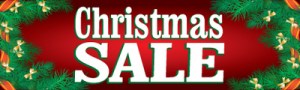 Christmas Holiday Sale 3' x 8' Holiday and Christmas Sale Banners Patriotic