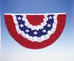 Patriotic Bunting 3'x5' String Pennnants Feather and Swooper Flags