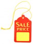 Merchandising String Tags Sale Price