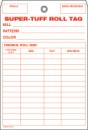 5in x 7in Super Roll Tuff Carpet Tags