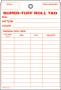 5in x 7in Super Roll Tuff Carpet Tags