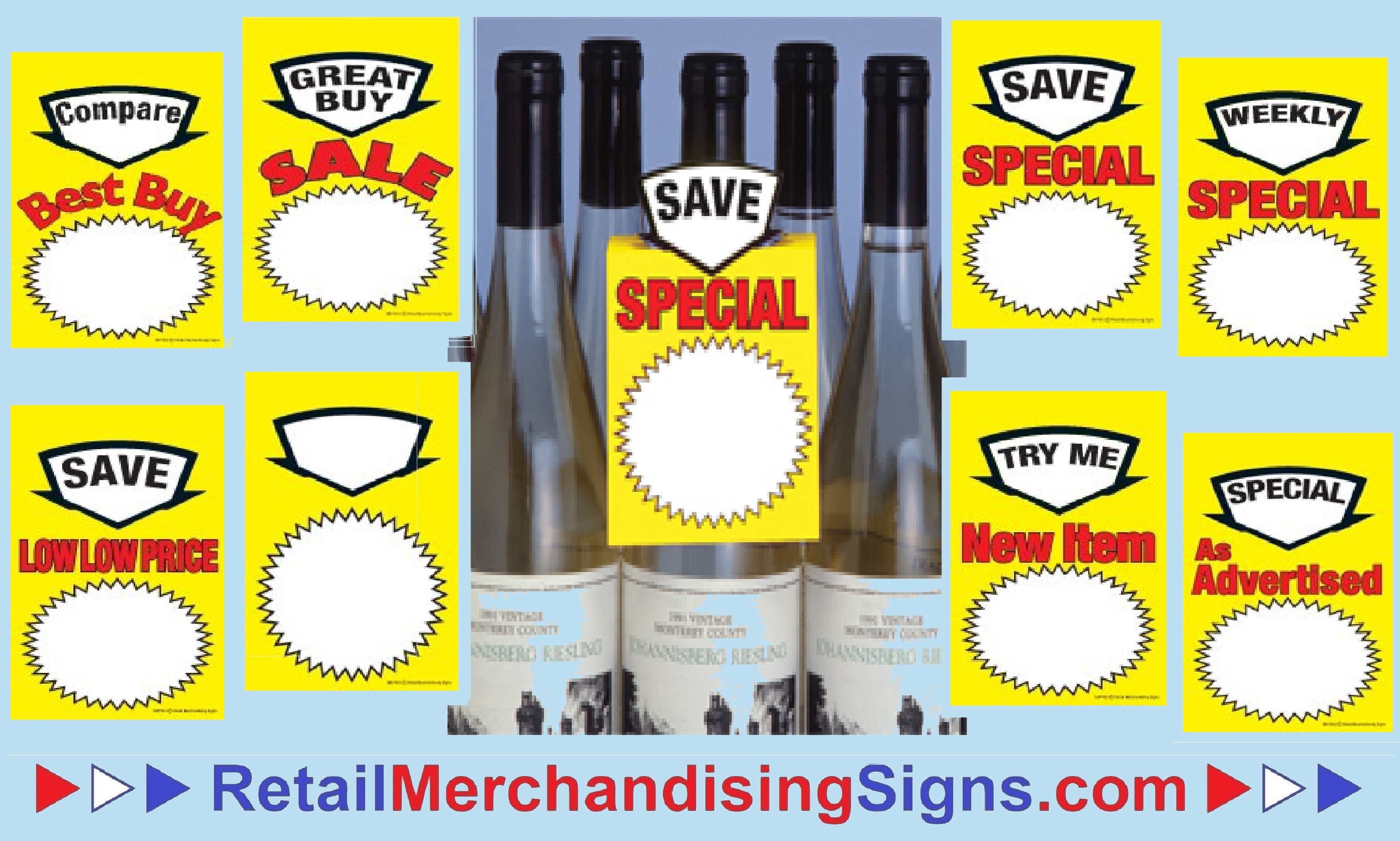 Bottle Neck Price Tags