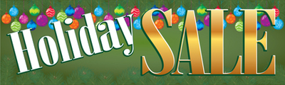 Retail Sale Banners Holiday Sale balls