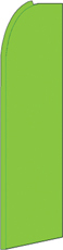 Feather Banner Flag 11.5' Solid Green