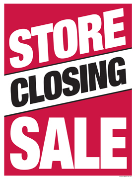 4x SALE Shop Signs WINDOW POSTERS SPECIAL 