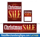 Christmas Holiday Sale Sales Sign Kit, 1 banner, 2 posters and 100 tags