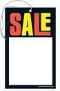 TYD800 Sales Price Tag Sign SALE with hole and elastic String