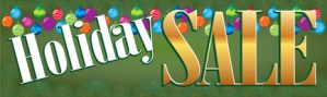 Retail Sale Banners Holiday Sale balls