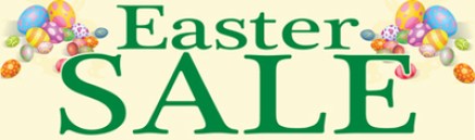 Retail Sale Banners Easter Sale (eggs)