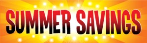 Retail Sale Banners Summer Savings