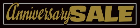Retail Store Banner 4' x 20' Anniversary Sale