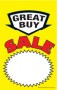 Bottle Neck Topper Tags 3 1/2in x 5 1/2in Great Buy Sale