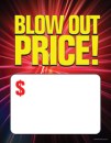Large Price Card 8 1/2in x 11in Blow Out Price!