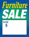 Large Price Card 8 1/2in x 11in Furniture Sale