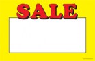 Contemporary Price Card / Sign Cards Sale