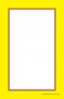 Unstrung Drilled Tag yellow border