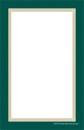 Unstrung Drilled Tag Border green gold