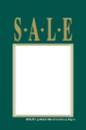 Unstrung Sale Tags 1 3/4in x 2 3/4in Sale (green/gold)