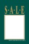 Unstrung Sale Tags 1 3/4in x 2 3/4in Sale (green/gold)