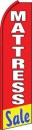 Feather Banner Flag 11.5' Mattress Sale (red/yellow/blue)