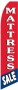 Feather Banner Flags Only 11.5' Mattress Sale red blue