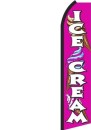 Feather Banner Flag 11.5' Ice Cream cones