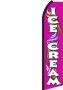 Feather Banner Flag 16' Kit Ice Cream cones