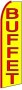 Feather Banner Flag Only 11.5' Buffet