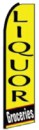 Feather Banner Flag 11.5' Liquor Groceries