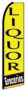 Feather Banner Flag 11.5' Liquor Groceries