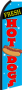 Feather Banner Flag Only 11.5' Fresh Hot Dogs