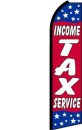 Feather Banner Flag 11.5' Income Tax Service