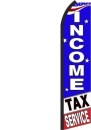 Feather Banner Flag 16' Kit Income Tax Service