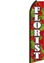 Feather Banner Flag Only 11.5' Florist roses
