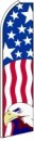 Feather Banner Flag 16' Kit American Flag Eagle patriotic