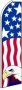 Feather Banner Flag Only 11.5' American Flag Eagle