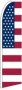 Feather Banner Flag Only 11.5' USA American Flag