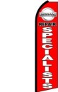 Feather Banner Flag Only 11.5' Nissan Repair Specialist