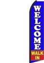 Feather Banner Flag 11.5' Welcome Walk In