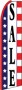 Patriotic Feather Flag Banner 11.5' Sale Flag