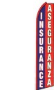 Feather Banner Flag 11.5' Insurance Aseguranza