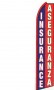 Feather Banner Flag 11.5' Insurance Aseguranza