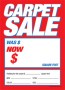 Carpet Grommet Tag 5 x 7 Carpet Sale