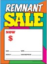 Remnant Grommet Tag 5 x 7 Remnant Sale