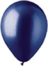 Blue Balloons, 12in Latex Helium Quality  